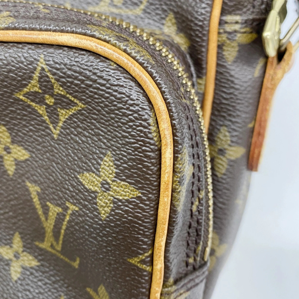 LOUIS VUITTON Authentic Brown Monogram Shoulder Bag - Picture 7 of 10